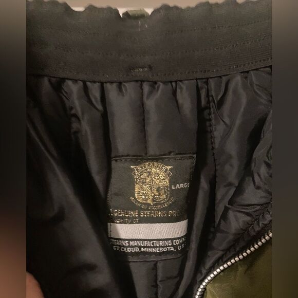 USCG Stearns Type III PFD Flotation Jacket Coat and Pants Float Aid FJ55 Green L - Picture 7 of 7